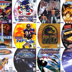 Dreamcast Reproduction Games 10pc