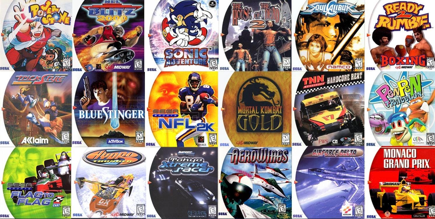 40：SEGA Dreamcast 3000　ゲームソフト　各4点　ジャンク 40：SEGA Dreamcast 3000 ゲームソフト 各4点 ジャンク