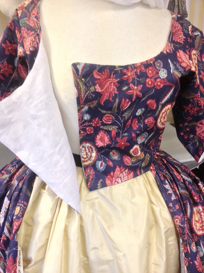 Custom Made to Order 18th Century Style Open Robe Dress in Etsy