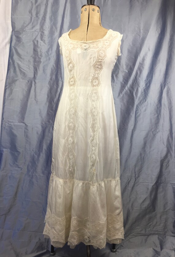 Antique Edwardian Silk Lingerie dress - SALE - Gem