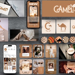 Custom Branding Kit | Minimalist, Modern, Brand Identity, Business Design