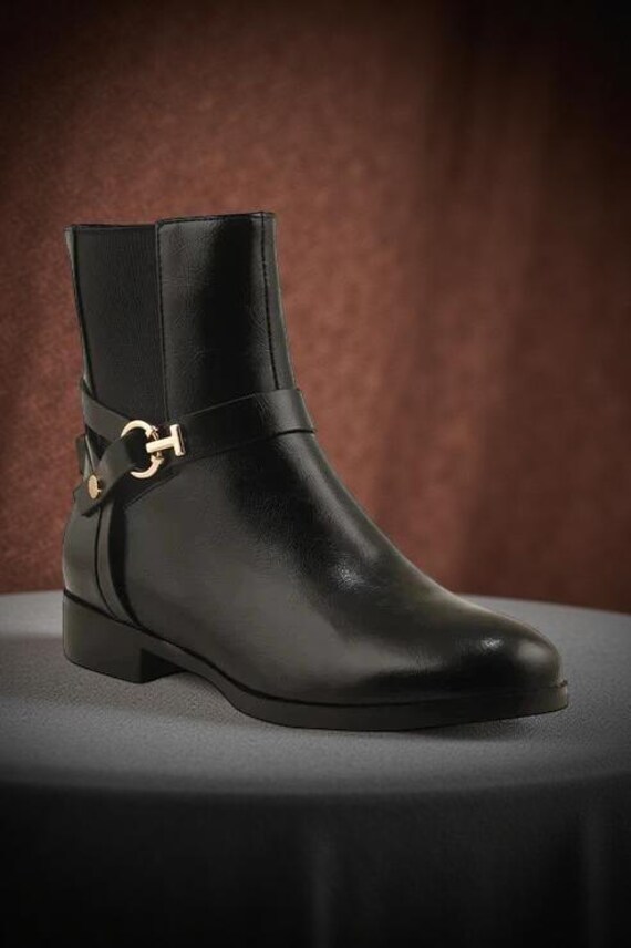 sachin and babi light blue dress 21 Black boots ideas