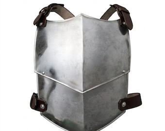 Medieval Steel Chest Cuirass Armor – Fantasy Cosplay Breastplate for LARP, Renaissance Faires, Costumes & Reenactment
