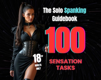 Guía de azotes en solitario / 100 tareas de sensaciones conscientes (PDF)