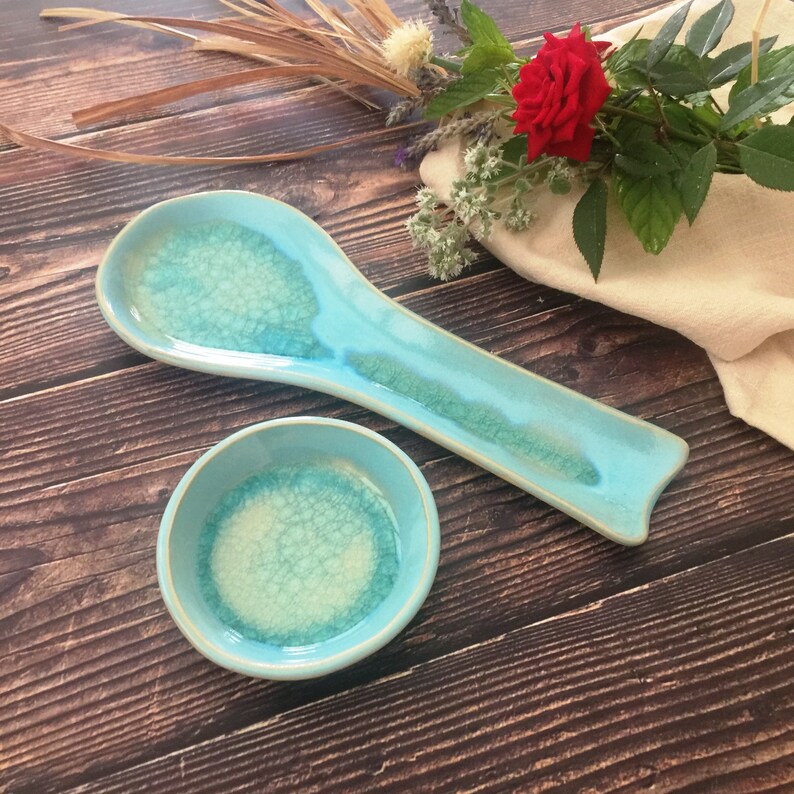 Spoon Holder Kitchen Spoon Rest Kitchen Decor Kitchen Etsy
