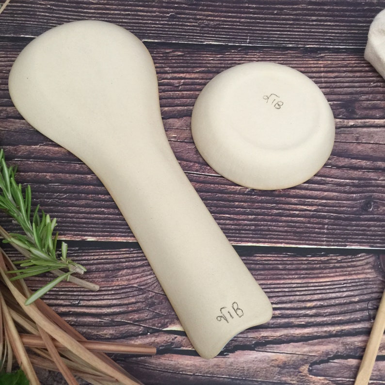handmade ceramic spoon rest