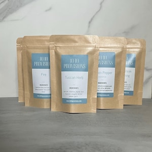 Small batch, handmade seasoning mixes and dry rubs