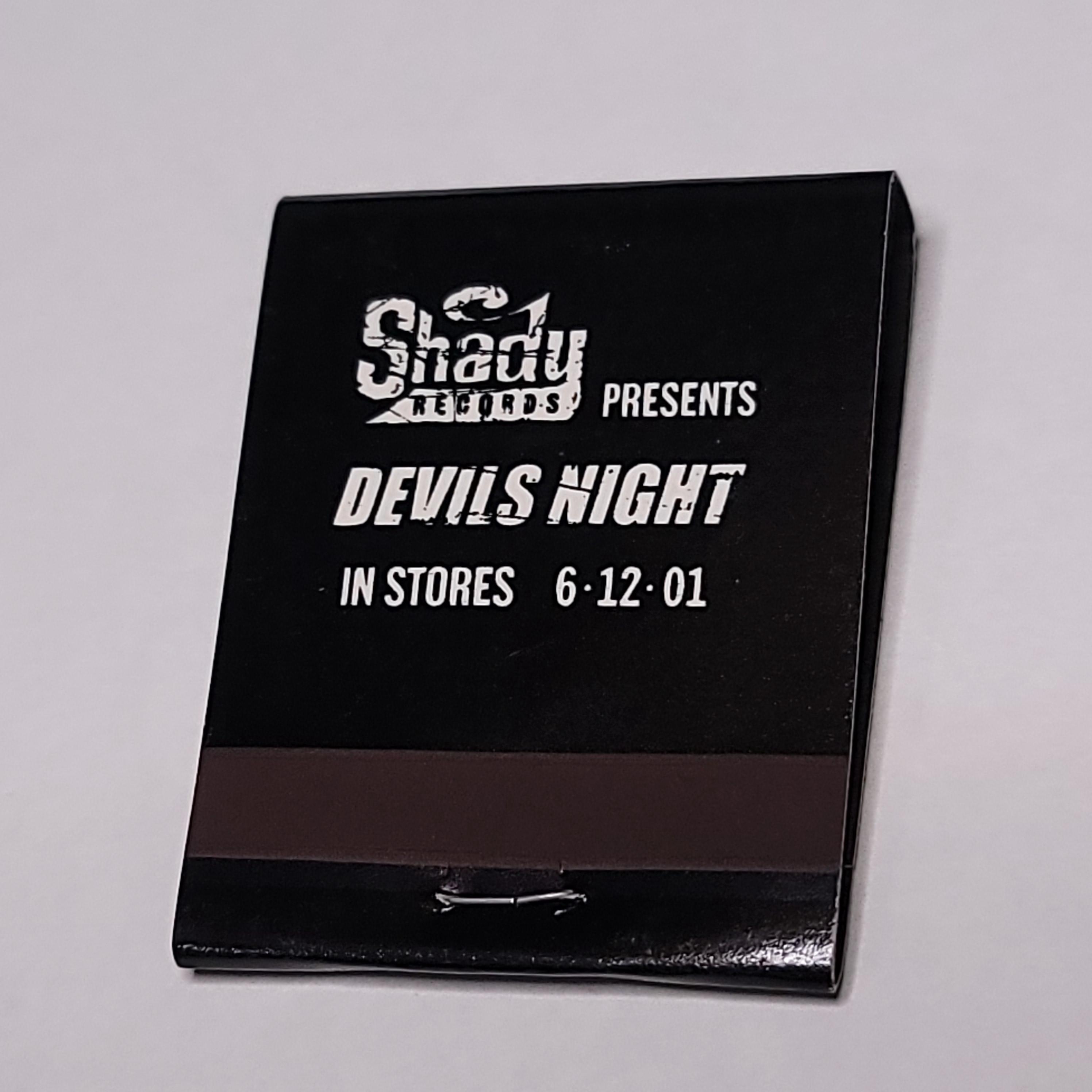 2001 D12 “devil's Night” Promo Matchbook — Shady/interscope