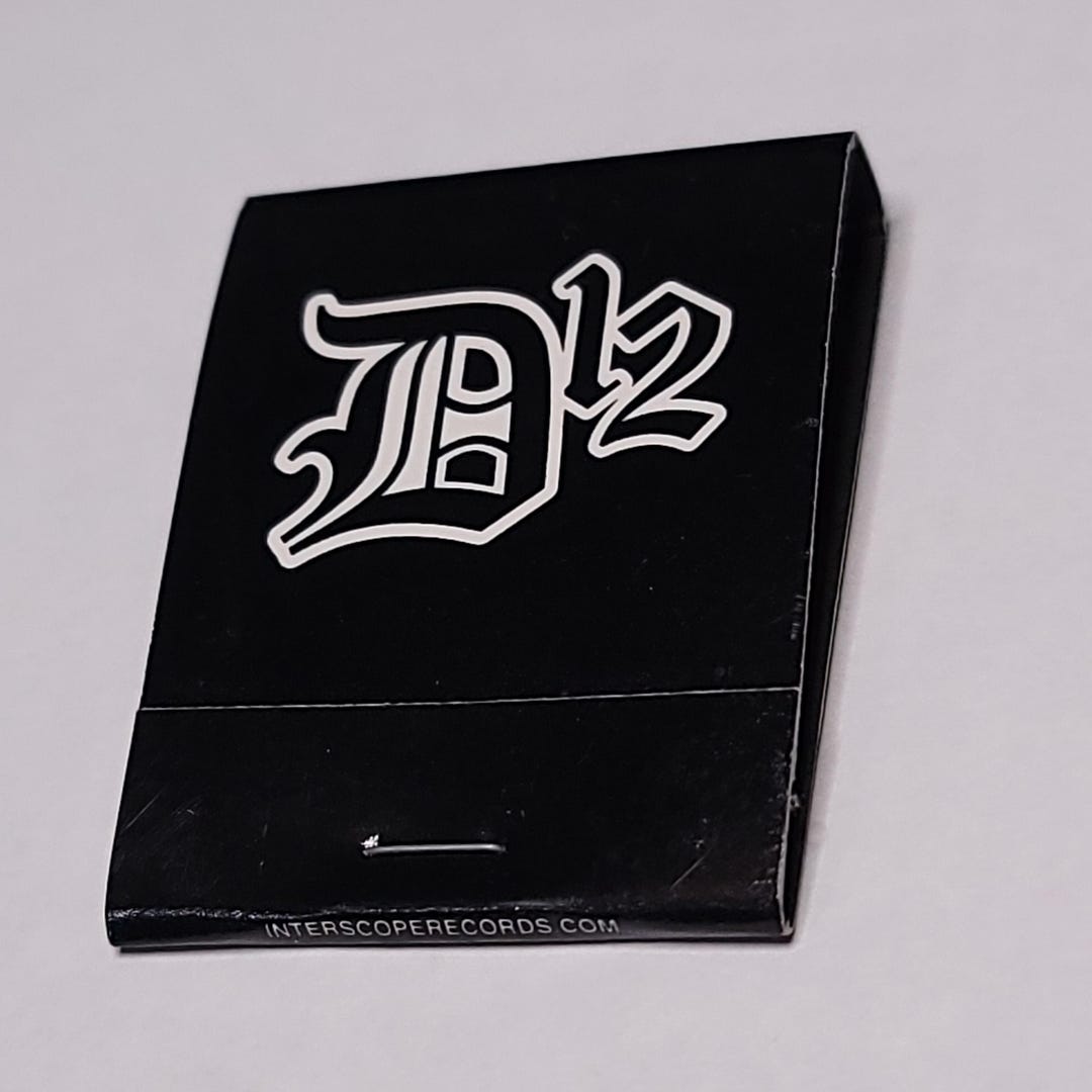 2001 D12 “devil's Night” Promo Matchbook — Shady/interscope