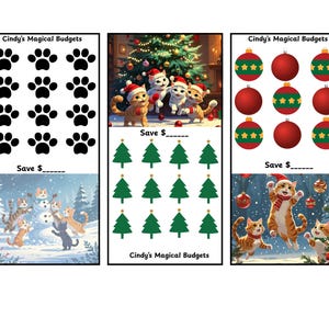 Christmas Kitten Savings Challenge