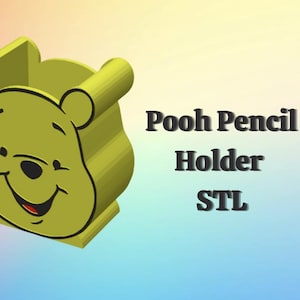 Puh pennhållare endast STL-fil