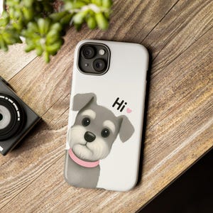 Funda para teléfono con diseño de perro, funda resistente, regalo para amantes de los perros, accesorios con temática de mascotas, protección para smartphone, diseño de arte animal