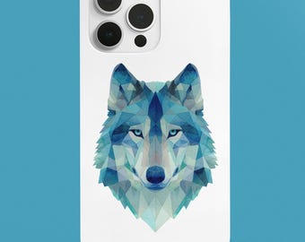 Funda de teléfono Wolf en diferentes colores para iPhone 16, 16 Pro, 16 Pro Max, 16 Plus