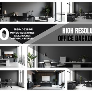 Office Backdrop Professional background for Office Presentations and Zoom meetings, Digital Office backgrounds for meetings and interview