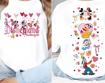 Disneyland Sweethearts Nite Shirt, Valentine Disney Shirt, Valentine Movie Shirt, Mouse And Friends Character Shirt, Disneyland Shirt