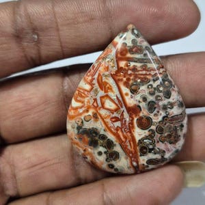 Natural Leopard skin jasper Cabochon | Handmade Leopard skin jasper Wholesale Loose Gemstone Lot| Natural Leopard skin jasper Gemstone Lot