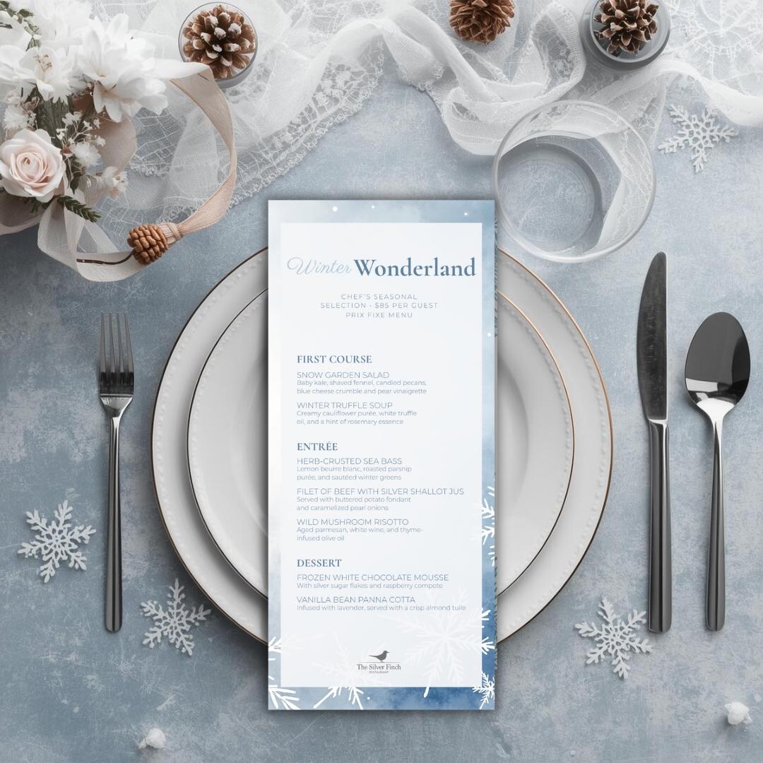 Image 6 for Prix Fixe Menu Template