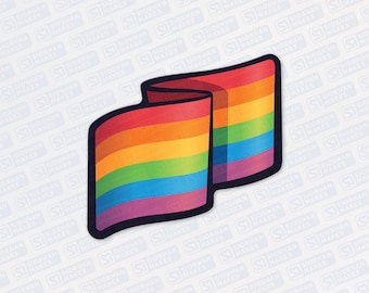 Pride Flag - Large Sticker