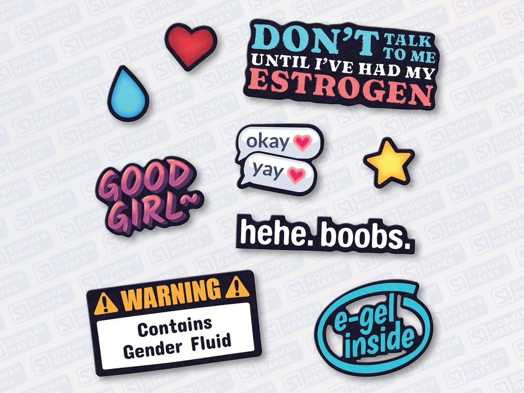 Stickers - Assorted Pack 3 - Etsy Australia