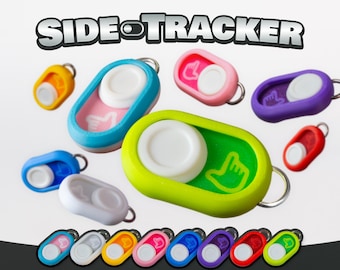 SideTracker - Magnetic Dose Tracker - HRT Left Right Reminder - Injection Site Tracker - Keychain