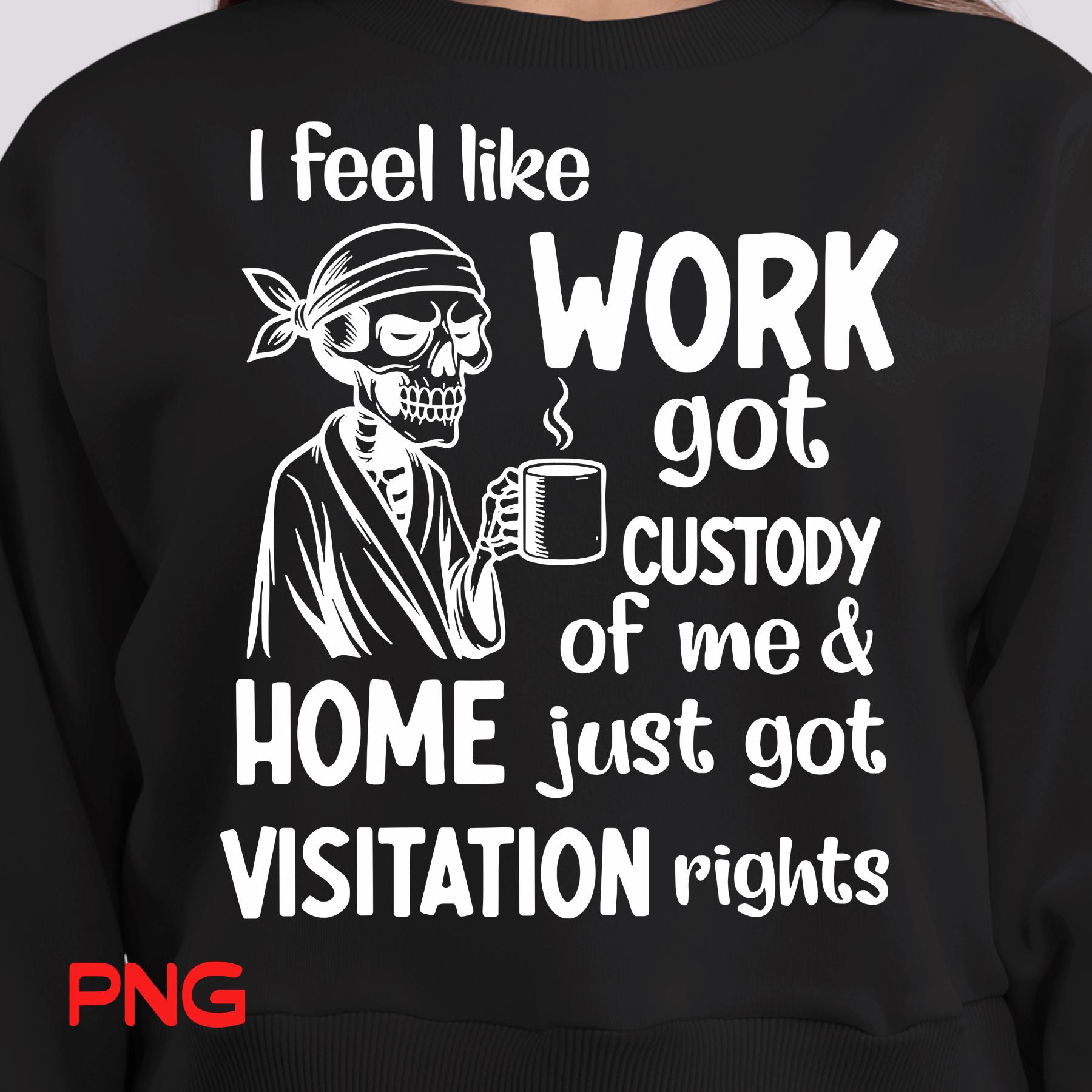 Funny Work Life Balance PNG: Relatable Quote Design (digital Download ...