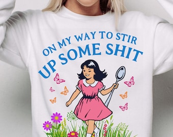 Funny Sassy Girl PNG: Retro Humor Sublimation Design (Digital Download