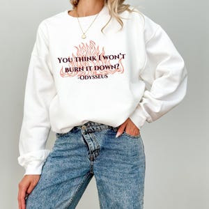 Epic The Musical Inspired Hoodie, Greek Mythology Sweatshirt, Tragic Hero Lyric Hoodie, Musical Fan Gift, Bookish Greek Apparel