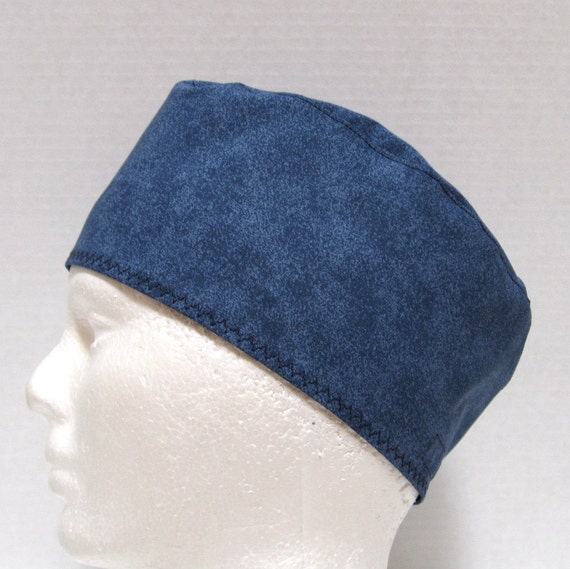 Mens or Womens Surgical Scrub Hat or Cap Shades of Denim Blue   Etsy