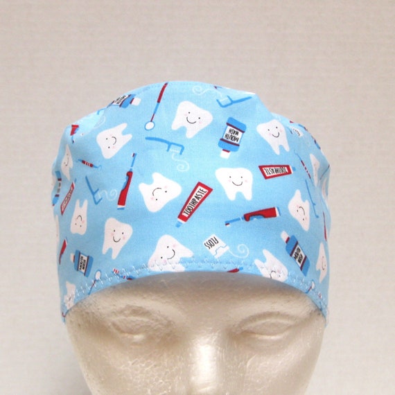 skull scrub cap