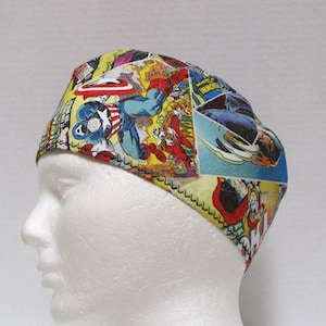 Mens Scrub Hat, Surgical Cap, Nurses Scrub Cap or Surg Tech Cap