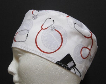 Gorro quirúrgico para hombre, gorro de quirófano o gorro de quirófano, monitores de presión arterial