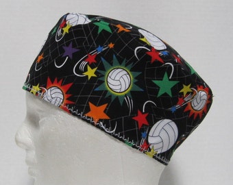Gorro quirúrgico de voleibol para hombre: gorro quirúrgico hecho a mano