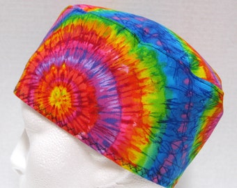 Gorro quirúrgico con lazo de colores - Explosiones de teñido