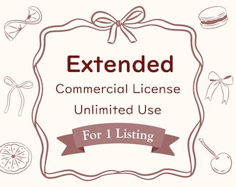 Extended Commercial License — Unlimited Use (For 1 Listing)