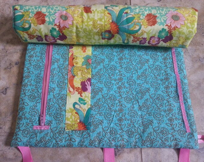 Large Jewelry Roll Jewelry Travel Case Accessories Travel Etsy