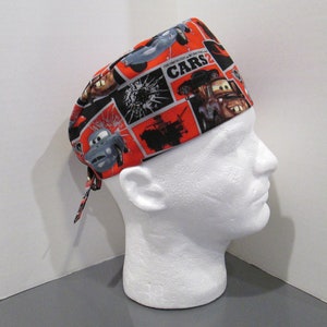 Cars 2 Unisex Surgical Scrub Cap