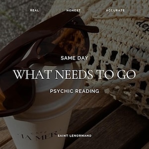 Lo que necesita ir Lectura psíquica / Percepción espiritual tranquila y honesta usando cartas de Lenormand o cartomancia