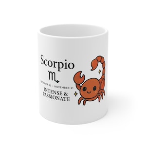 Astrology Mug, Zodiac Coffee Cup, Horoscope Tea Mug, Celestial Drinkware, Constellations Gift, Astrological Sign Kitchen Decor