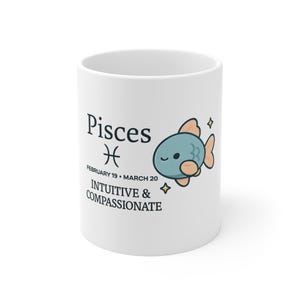Astrology Mug, Zodiac Coffee Cup, Horoscope Tea Mug, Celestial Drinkware, Constellations Gift, Astrological Sign Kitchen Decor