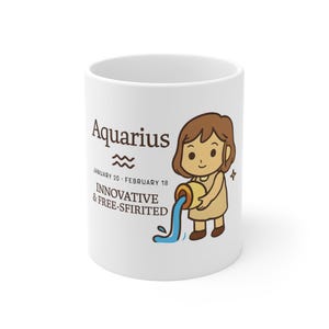Astrology Mug, Zodiac Coffee Cup, Horoscope Tea Mug, Celestial Drinkware, Constellations Gift, Astrological Sign Kitchen Decor