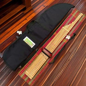 Handcrafted Bamboo Khaen AM : Thai/Lao Isaan Folk Music Instrument