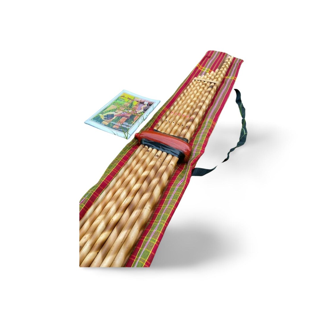 Traditional Isaan Lao Thai Music Instrument Bamboo Khaen AM 100CM ...