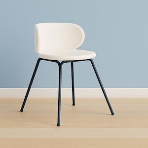 Modern 1:12 Scale Dollhouse Chair – STL Digital Download | Minimalist Designer Furniture for Miniature Scenes