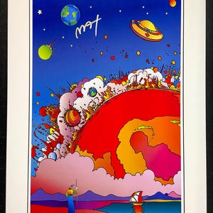 Peter max signed - Etsy 日本