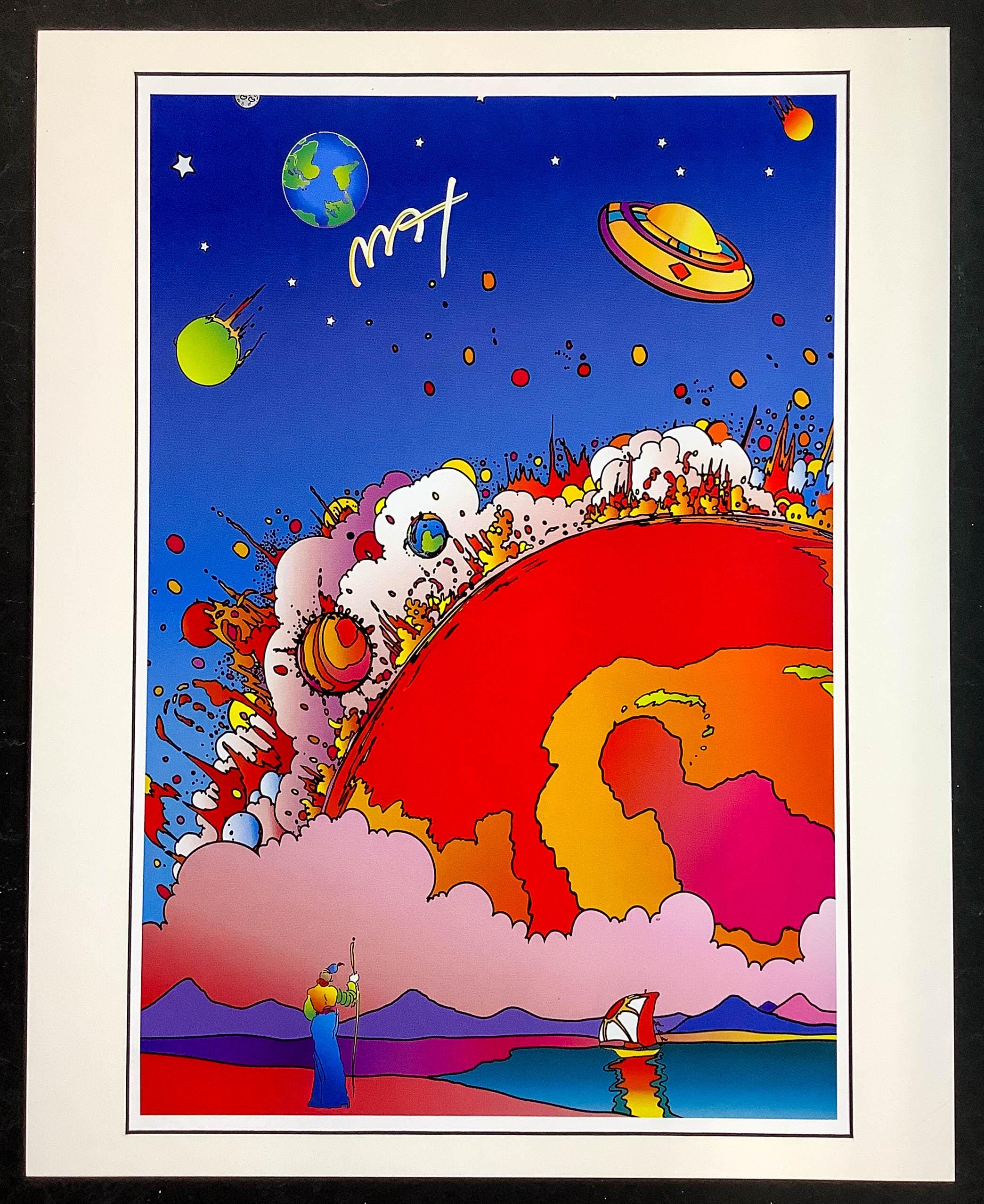 Peter max signed - Etsy 日本