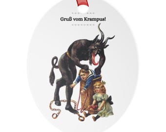 Krampus Ornament (Double-Sided)