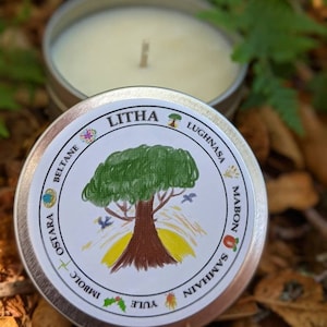 Litha Candle (Organic Soy)