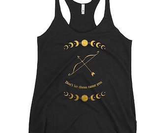 Don't Let Them Tame You Women's Racerback Tank