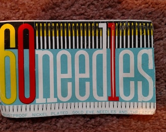 1960's Vintage Sewing Needles