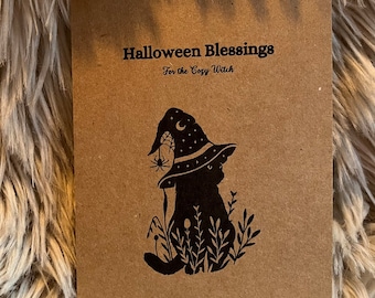 Samhain Greeting Eco-Cards for the Cozy Witch